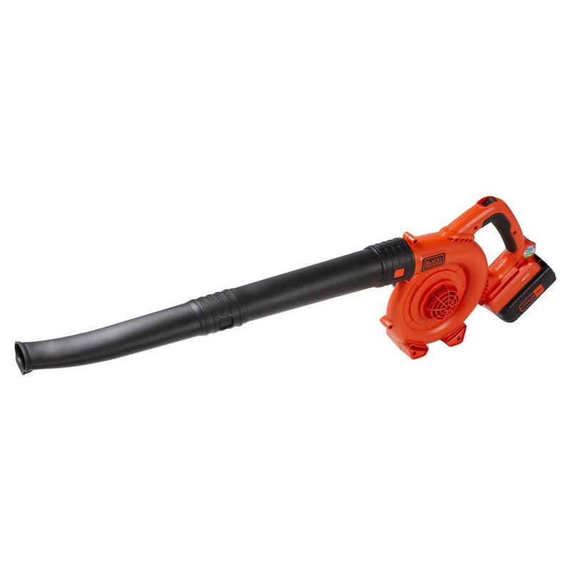 BLACK+DECKER 40V MAX Brushless Cordless Battery Powered String Trimmer (1) 2Ah Battery & Charger & Leaf Blower (Tool Only) - LCC140