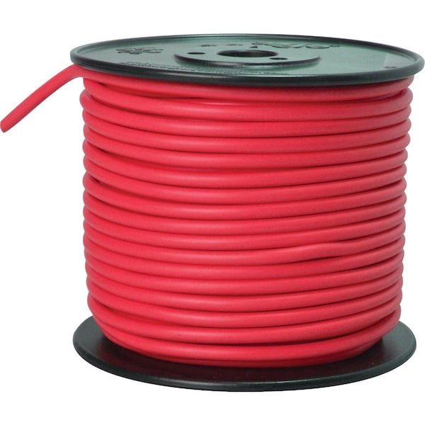 Road Power 100 Ft. 10 Ga. PVC-Coated Primary Wire, Red - 55672123