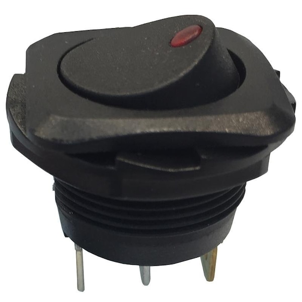Interruptor basculante Gardner Bender GSW, 1016 A, 125250 V, SPST, Negro - GSW-50