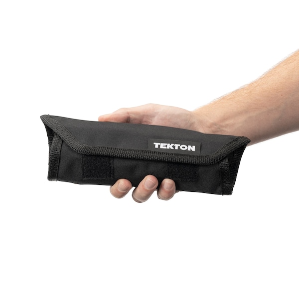 Tekton Angle Head Open End Wrench Set with Pouch, 11-Piece (1/4-3/4 in.) - WAE92101