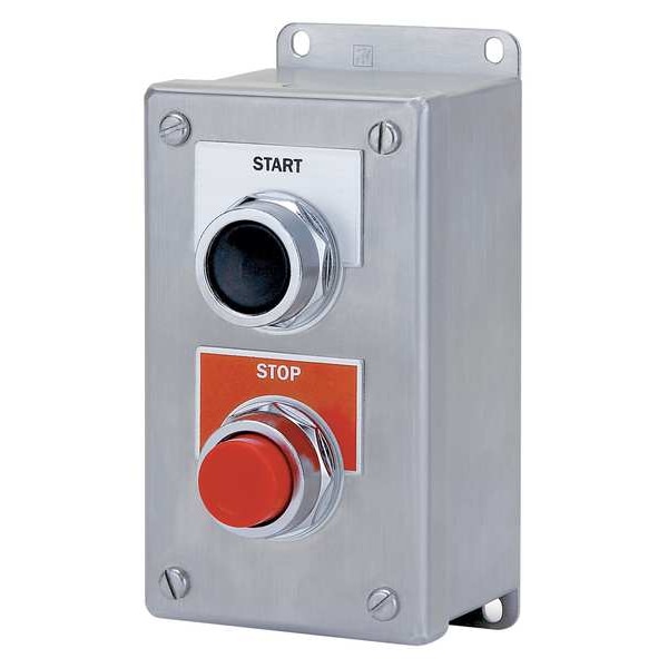 Estación de control Siemens Push Button, Inicio/Parada, 30mm - 52C201S