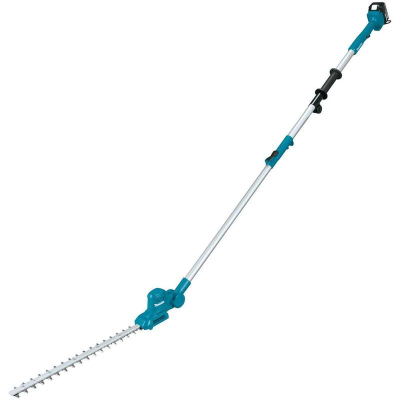 Makita LXT 18V Lithium-Ion Cordless 18 in. Telescoping Articulating Pole Hedge Trimmer Kit, 4.0Ah - XNU05SM1