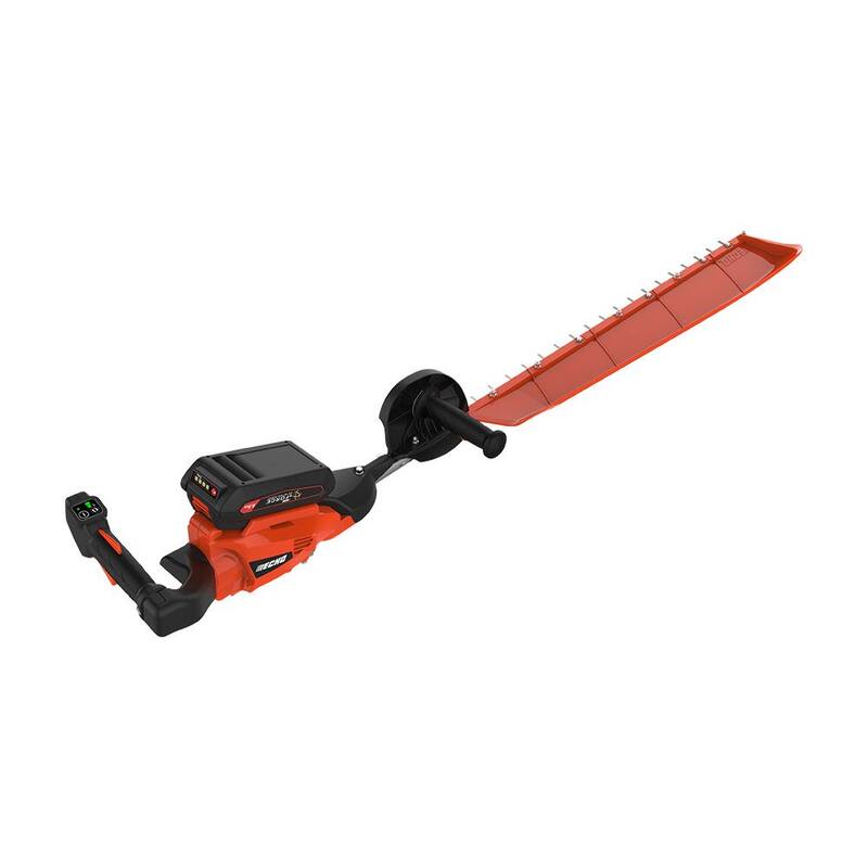 ECHO eFORCE 34 in. 56V X Series Single-Sided Cordless Battery Powered Hedge Trimmer with 2.5Ah Battery and Rapid Charger - DHCS-3400R1