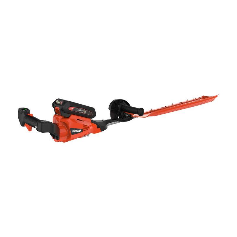 ECHO eFORCE 34 in. 56V X Series Single-Sided Cordless Battery Powered Hedge Trimmer with 2.5Ah Battery and Rapid Charger - DHCS-3400R1