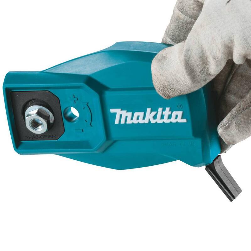 Makita XGT 40V max Brushless Cordless 10 in. Telescoping Pole Saw Kit, 13 ft. Length (4.0Ah) - GAU02M1