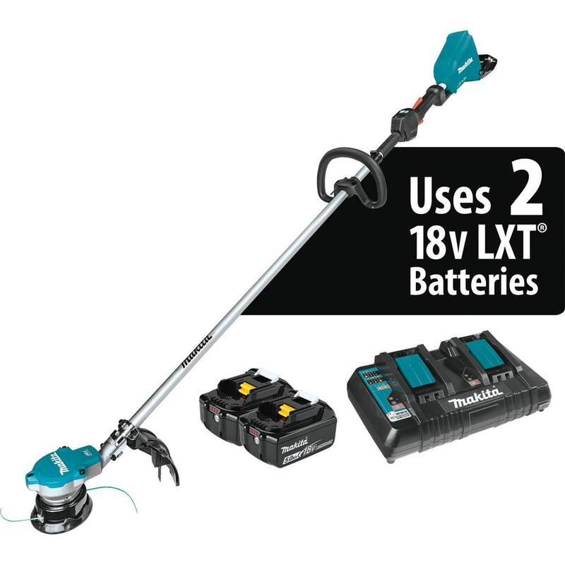 Makita LXT 18V X2 (36V) Lithium-Ion Brushless Cordless String Trimmer Kit (5.0 Ah) - XRU15PT