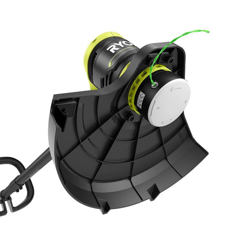 RYOBI ONE+ 18V 13 in. Cordless Battery Electric String Trimmer/Edger with Extra 3-Pack of Spools, 2.0 Ah Battery and Charger - P20150-AC