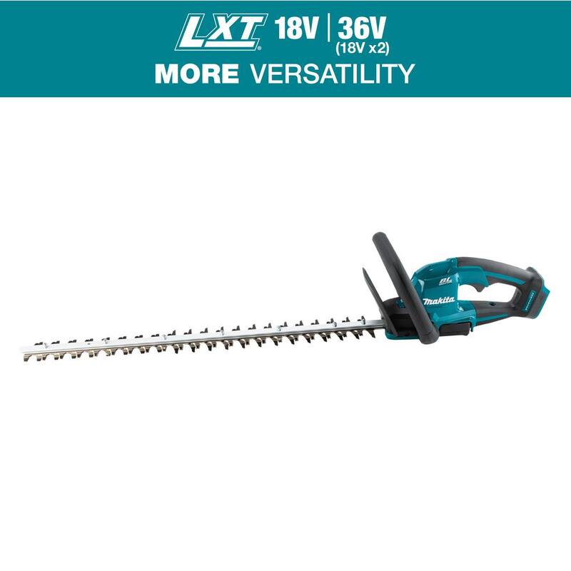 Makita LXT 18V Lithium-Ion Brushless Cordless 24 in. Hedge Trimmer (Tool Only) - XHU09Z