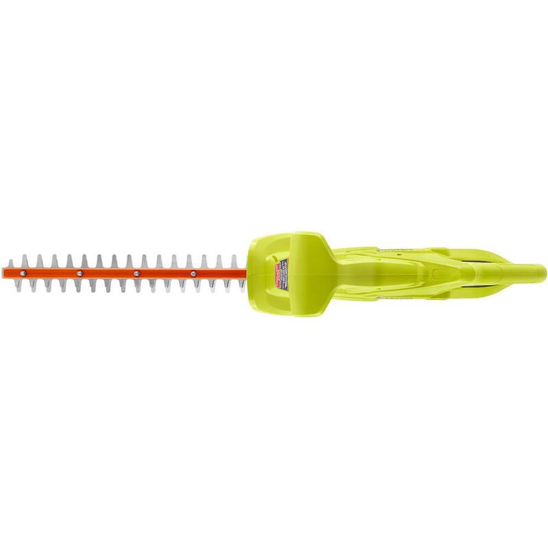 RYOBI ONE+ 18V 18 in. Cordless Battery Hedge Trimmer with 1.5 Ah Battery and Charger - P2670