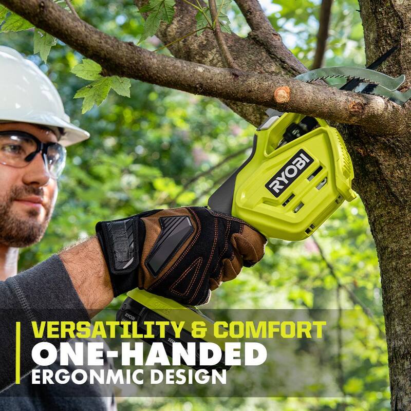 RYOBI ONE+ 18V Electric Cordless Pruning Reciprocating Saw (Tool Only) - P2503BTL