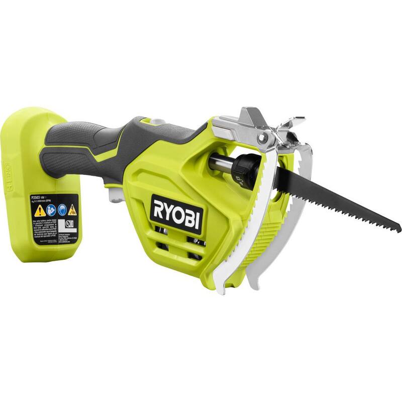 RYOBI ONE+ 18V Electric Cordless Pruning Reciprocating Saw (Tool Only) - P2503BTL