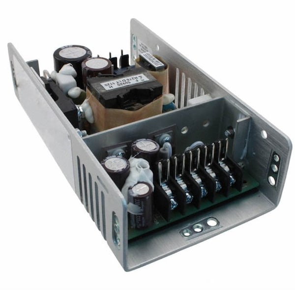 Bel Power Solutions Switching Power Supply, 90 to 264V AC, 5/12/-12/12V DC, 65W, 8/5/1/1A, Chassis - MAP55-4002
