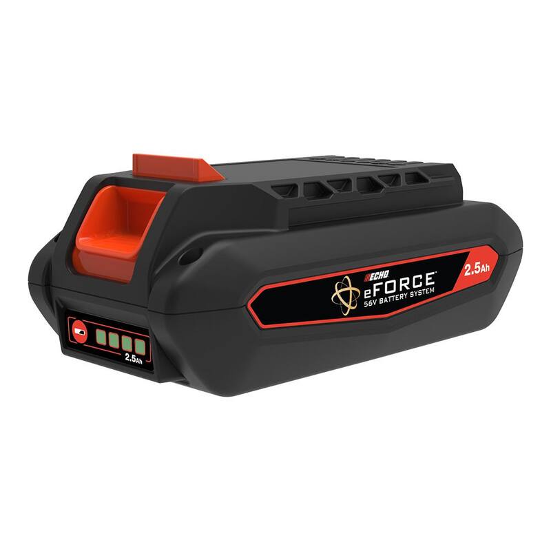 ECHO eFORCE 56-Volt Cordless Battery Powered Brushless Lawn Edger with 2.5Ah Battery and Top Mount Charger - DPE-2100X1