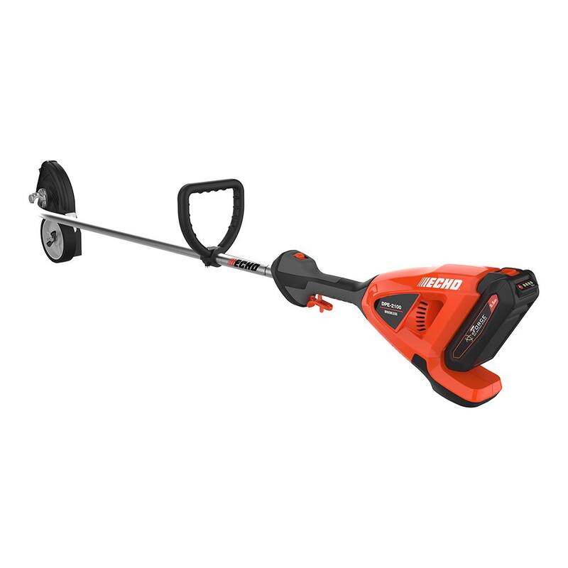 ECHO eFORCE 56-Volt Cordless Battery Powered Brushless Lawn Edger with 2.5Ah Battery and Top Mount Charger - DPE-2100X1