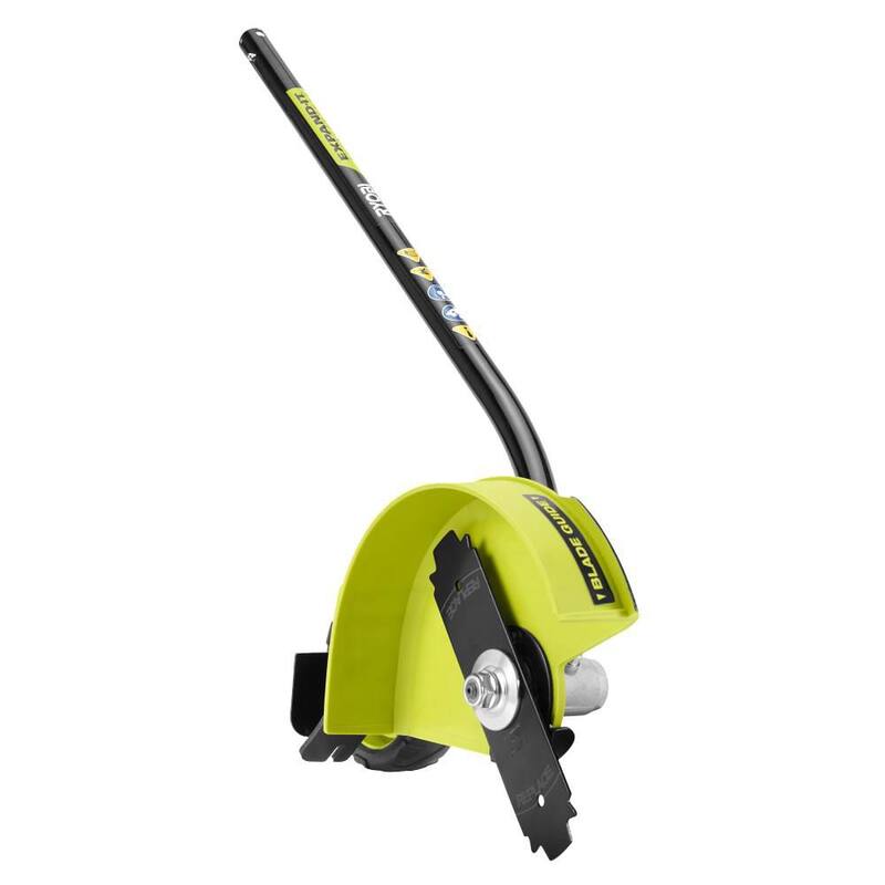 RYOBI 40V Expand-It Cordless Battery Attachment Capable Powerhead and Edger Attachment with 4.0 Ah Battery and Charger - RY40PH01K-RYEDG