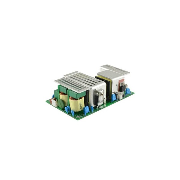 Cui Inc AC to DC Power Supply, 90 to 277V AC, 24V DC, 185W, 7.71A, Chassis - VOF-185-24