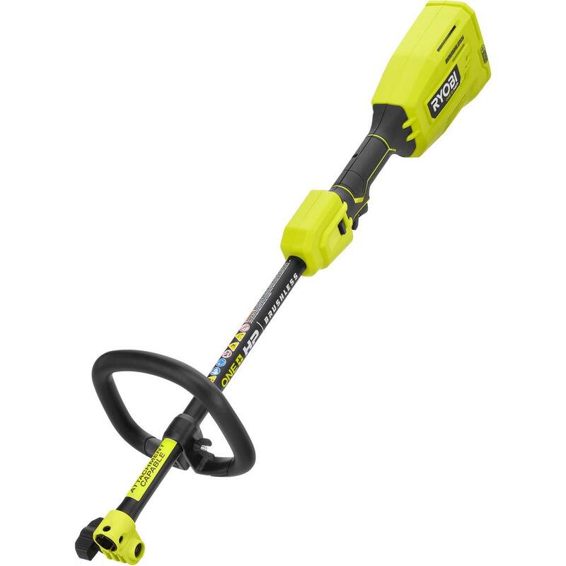 RYOBI ONE+ HP 18V Brushless Attachment Capable String Trimmer w/ Extra 5-Pack Pre-Cut Spiral Line, 6.0Ah Battery & Charger - P20220-AC