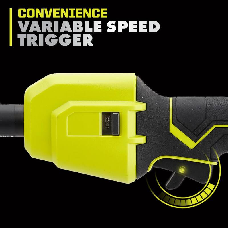 RYOBI ONE+ HP 18V Brushless Attachment Capable String Trimmer w/ Extra 5-Pack Pre-Cut Spiral Line, 6.0Ah Battery & Charger - P20220-AC