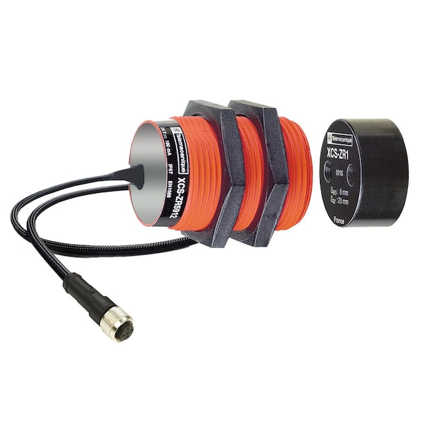 Sensores Telemecanique Interruptor magnético codificado XCSDMR-2 NC-st - XCSDMR790L01M12