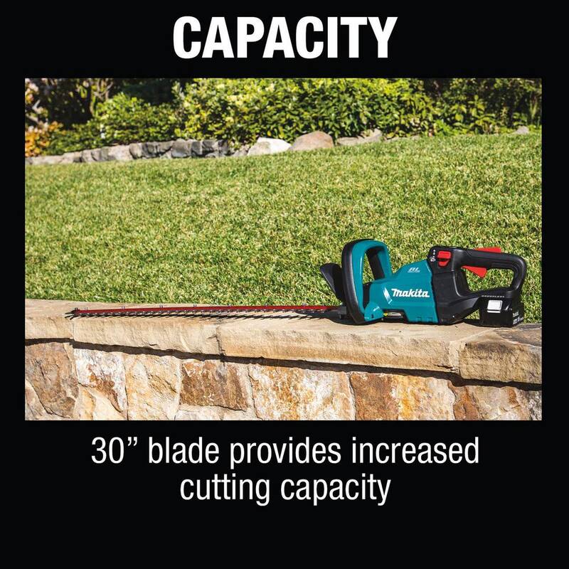 Makita LXT 18V Lithium-Ion Brushless Cordless 30 in. Hedge Trimmer Kit (5.0Ah) - XHU08T