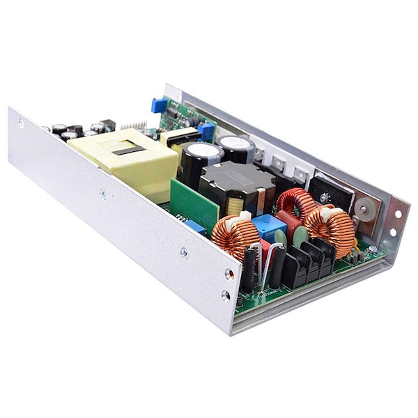 Bel Power Solutions Power Supply, 85 to 264V AC, 12V DC, 800W, 25A, Chassis - ABC800-1T12