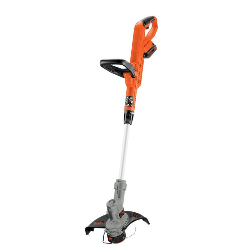 BLACK+DECKER 20V MAX Cordless Battery Powered 2-in-1 String Trimmer & Lawn Edger with 3-Pack of Trimmer Line - LST3003ZP