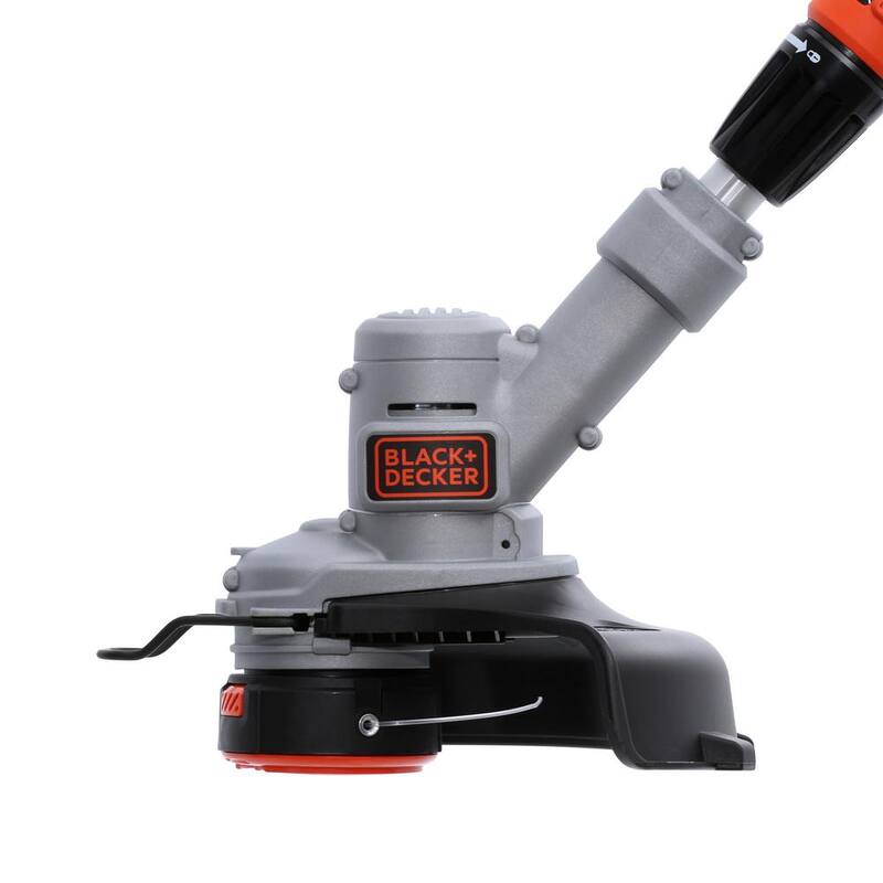 BLACK+DECKER 20V MAX Cordless Battery Powered 2-in-1 String Trimmer & Lawn Edger with 3-Pack of Trimmer Line - LST3003ZP