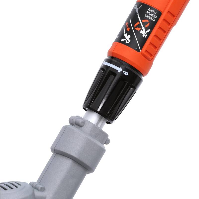 BLACK+DECKER 20V MAX Cordless Battery Powered 2-in-1 String Trimmer & Lawn Edger with 3-Pack of Trimmer Line - LST3003ZP