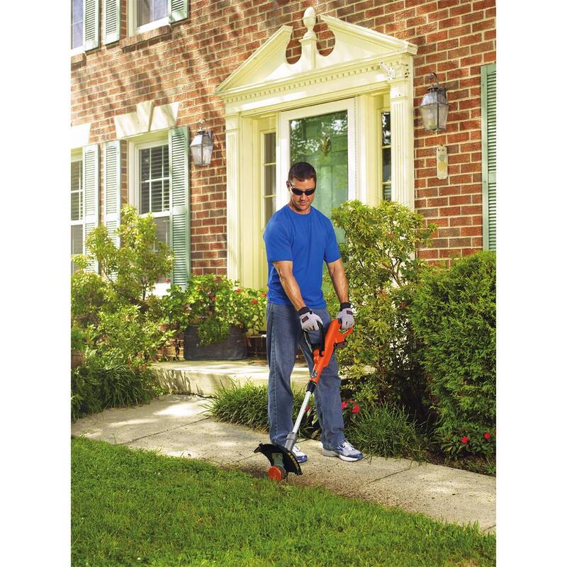 BLACK+DECKER 20V MAX Cordless Battery Powered 2-in-1 String Trimmer & Lawn Edger with 3-Pack of Trimmer Line - LST3003ZP