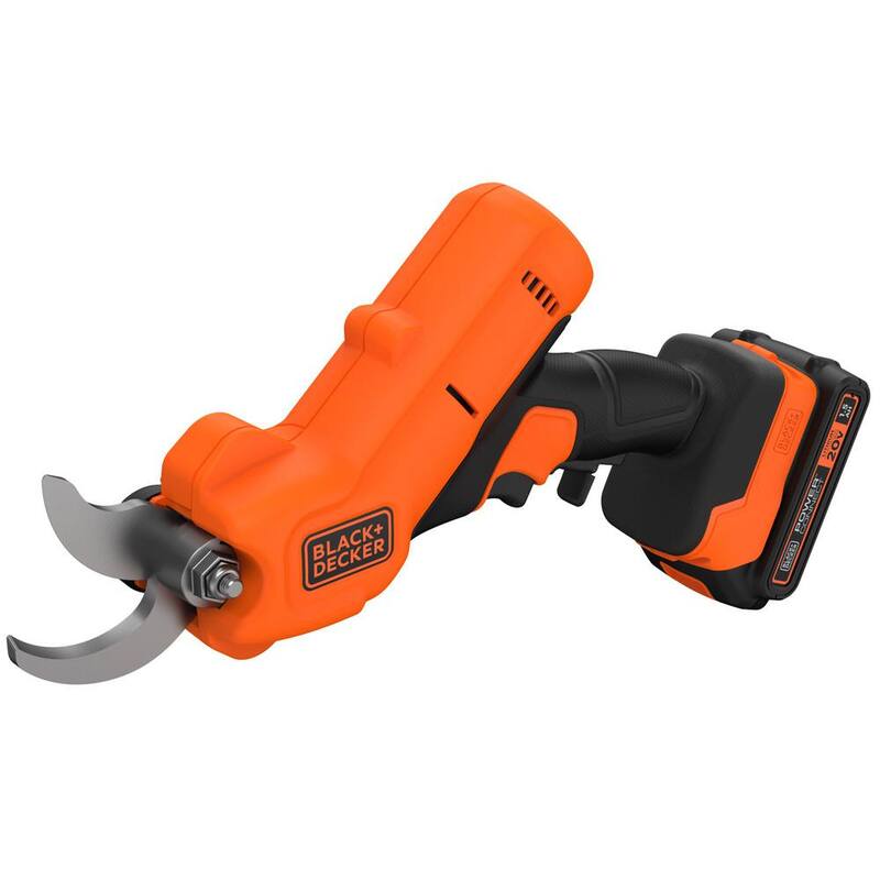 BLACK+DECKER 20-Volt Cordless Electric Pruner with 1.5Ah Battery and Charger - BCPR320C1