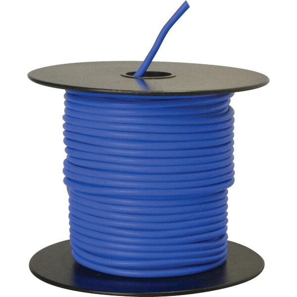 Road Power 100 Ft. 14 Ga. PVC-Coated Primary Wire, Blue - 55669423
