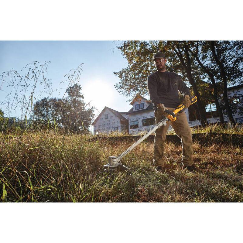 DEWALT 20V MAX Brushless Cordless Battery Powered String Trimmer (Tool Only) with Trimmer Line - DCST922BW1DT802