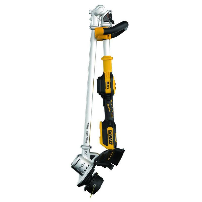 DEWALT 20V MAX Brushless Cordless Battery Powered String Trimmer (Tool Only) with Trimmer Line - DCST922BW1DT802