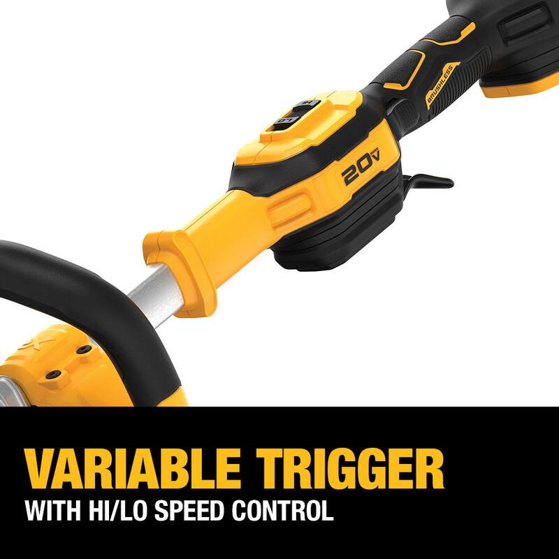 DEWALT 20V MAX Brushless Cordless Battery Powered String Trimmer (Tool Only) with Trimmer Line - DCST922BW1DT802