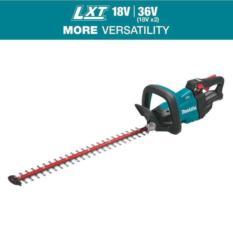 Makita LXT 18V Lithium-Ion Brushless Cordless 24 in. Hedge Trimmer (Tool Only) - XHU07Z