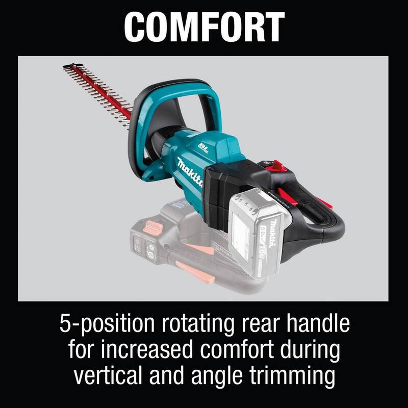 Makita LXT 18V Lithium-Ion Brushless Cordless 24 in. Hedge Trimmer (Tool Only) - XHU07Z