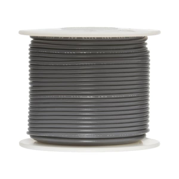 Remington Industries 18 AWG Gauge UL1061 Stranded Hook Up Wire, 300V, 0068 Diameter, Brown, 250 ft Length - 18UL1061STRBRO250