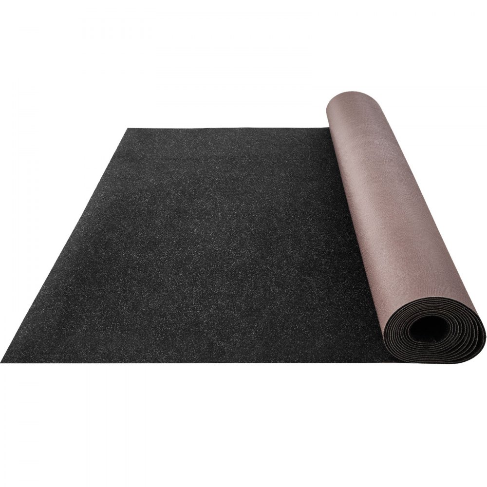 VEVOR Boat Carpet, 6 ft x 18 ft Marine Carpet for Boats, Waterproof Black Indoor Outdoor Carpet with Marine Backing Anti-Slide Marine Grade Boat Carpet Cuttable Easy to Clean Patio Rugs Deck Rug - JXWDTHS1.8X5.5M01V0