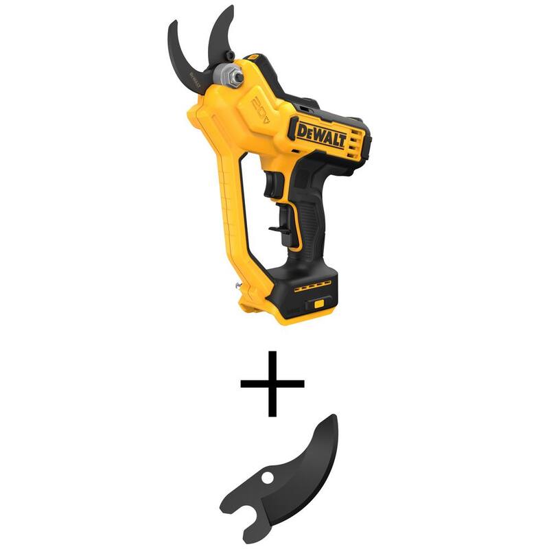 DEWALT 20V MAX Cordless Battery Powered Pruner (Tool Only) with Replacement Blade - DCPR320BWPRB300