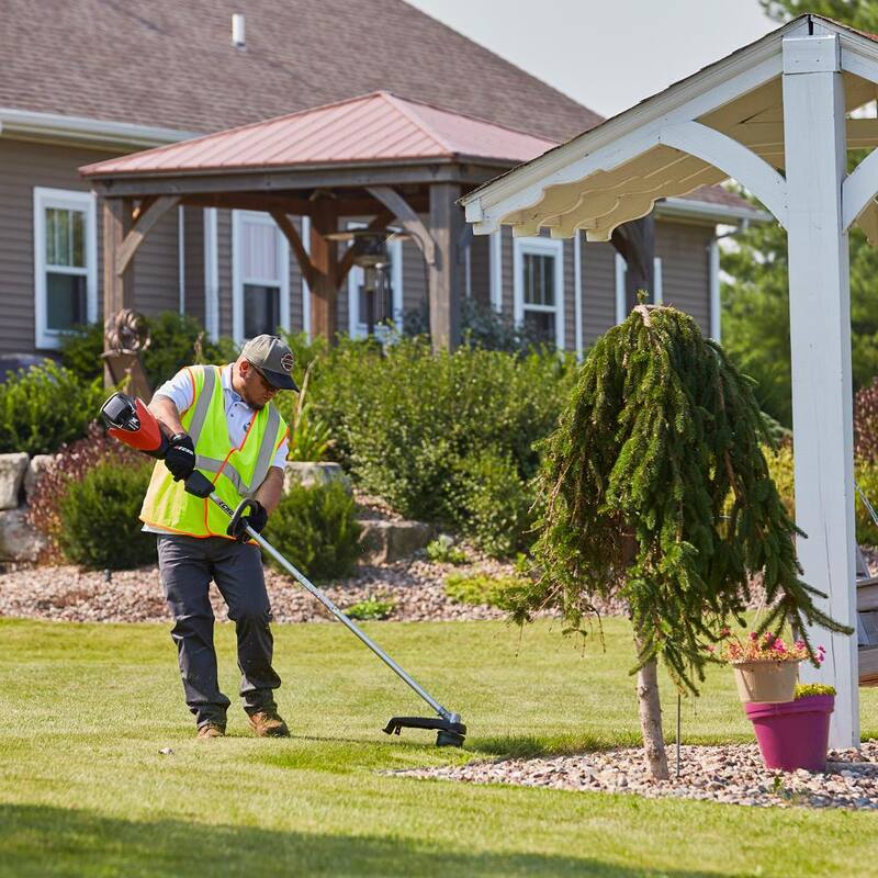 ECHO eFORCE 56V X Series 17 in. Brushless Cordless Battery String Trimmer with 5.0Ah Battery and Rapid Charger - DSRM-2600R2