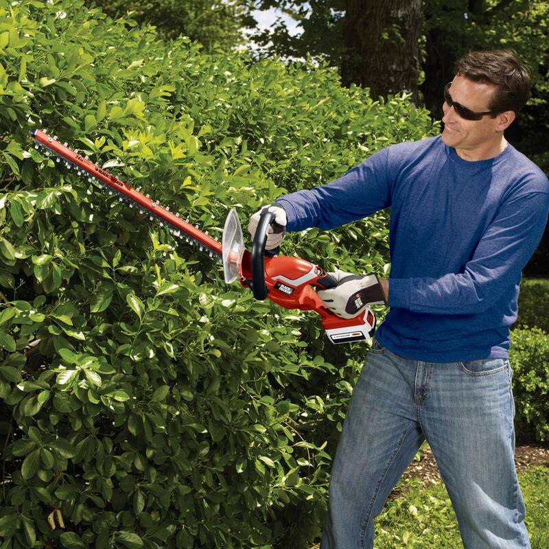 BLACK+DECKER 40V MAX Cordless Battery Powered Hedge Trimmer (Tool Only) - LHT2436B