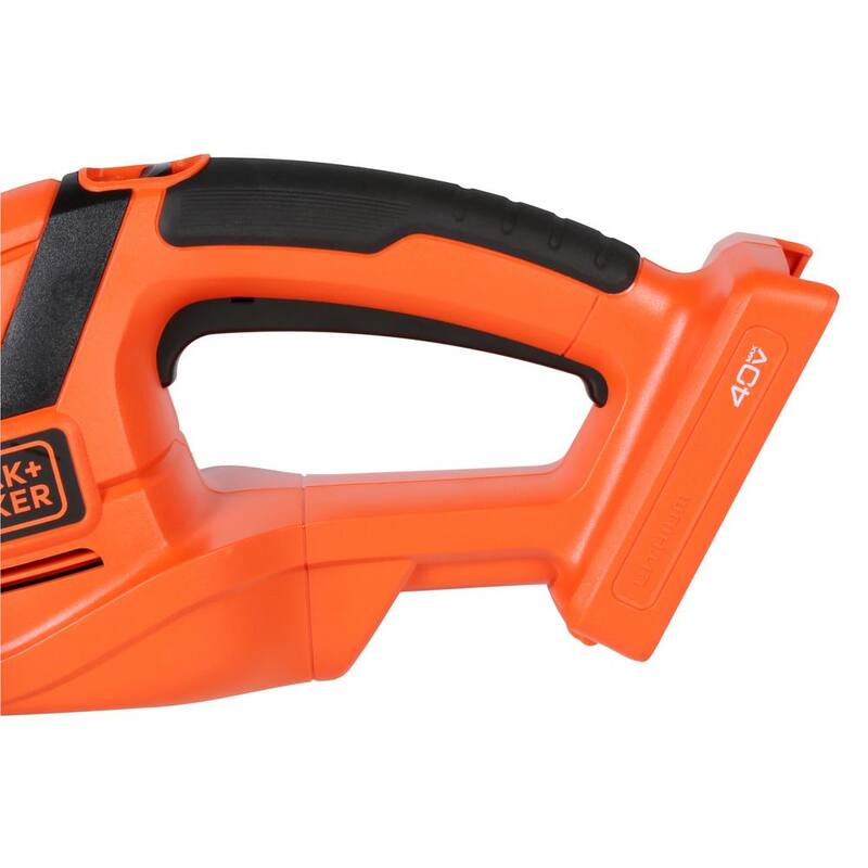 BLACK+DECKER 40V MAX Cordless Battery Powered Hedge Trimmer (Tool Only) - LHT2436B