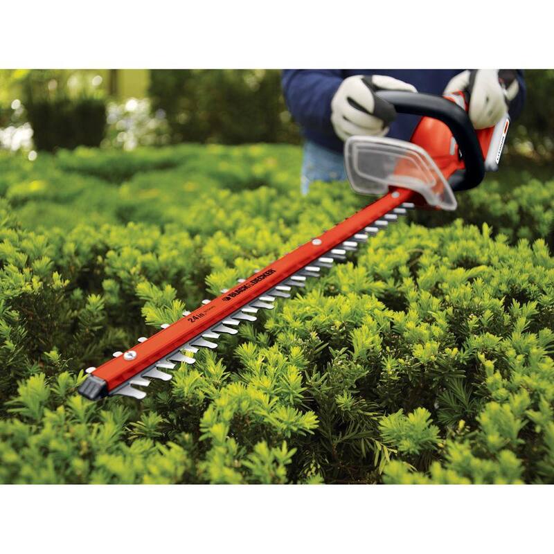 BLACK+DECKER 40V MAX Cordless Battery Powered Hedge Trimmer (Tool Only) - LHT2436B