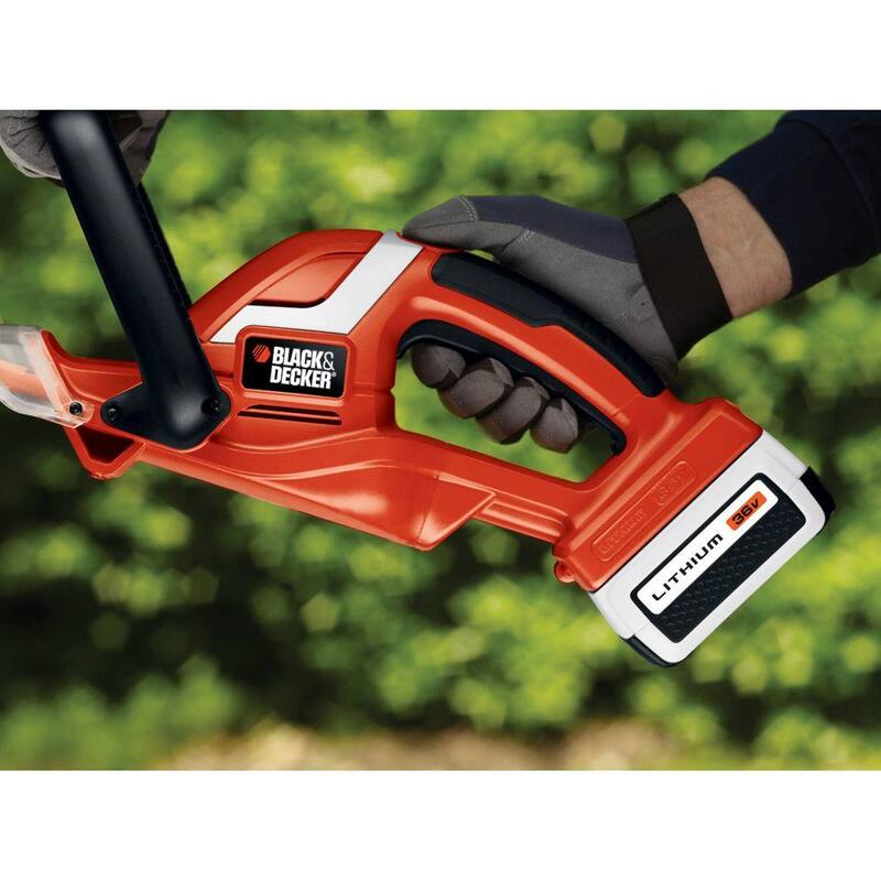 BLACK+DECKER 40V MAX Cordless Battery Powered Hedge Trimmer (Tool Only) - LHT2436B