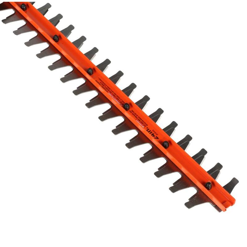BLACK+DECKER 40V MAX Cordless Battery Powered Hedge Trimmer (Tool Only) - LHT2436B