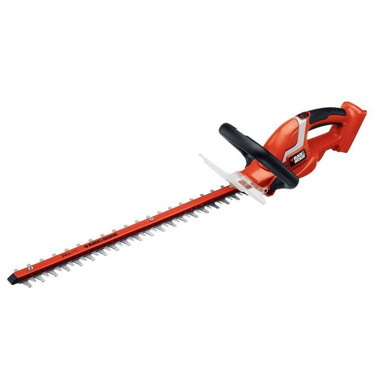 BLACK+DECKER 40V MAX Cordless Battery Powered Hedge Trimmer (Tool Only) - LHT2436B