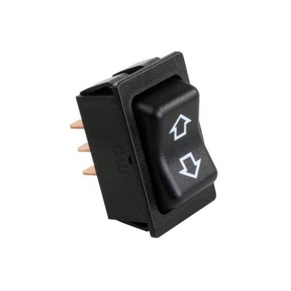 Interruptor de extensión deslizante Jr Products, 4 pines, negro - 12395