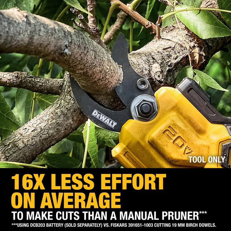 DEWALT 20V MAX Cordless Battery Powered Pruner Kit with (1) 3Ah Battery & Charger - DCPR320BWCB230C