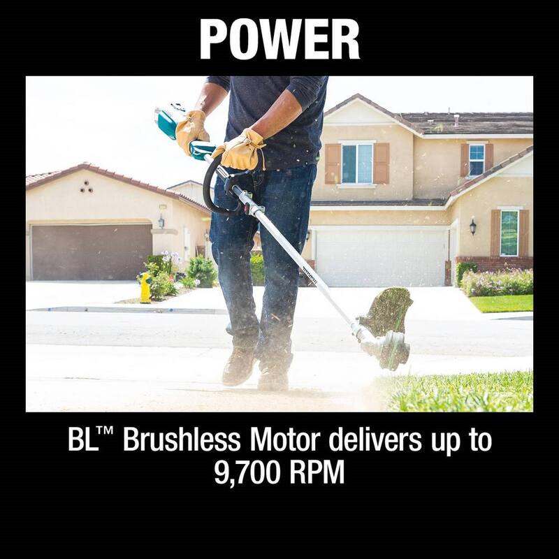 Makita LXT 18V Lithium-Ion Brushless Cordless Couple Shaft Power Head, Tool Only - XUX02Z