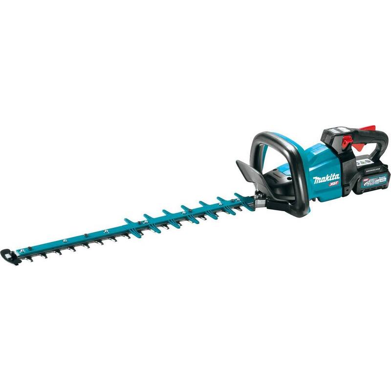 Makita XGT 40V max Brushless Cordless 24 in. Hedge Trimmer Kit (4.0Ah) - GHU02M1